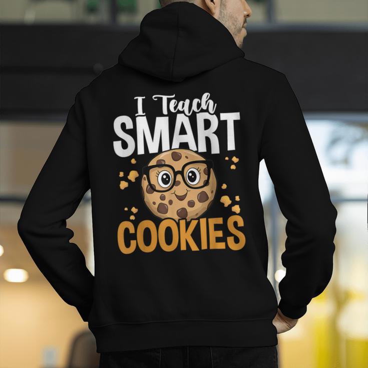 Teacher I Teach Smart Cookies Nerd Men's Hoodie Back Print, funny gift Teacher I Teach Smart Cookies Nerd Men's Hoodie Back Print, funny gift