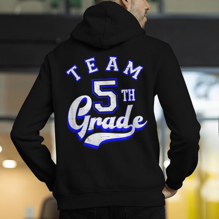 Team 5th Grade Fifth For Teacher Or Students Men's Hoodie Back Print, funny gift Team 5th Grade Fifth For Teacher Or Students Men's Hoodie Back Print, funny gift