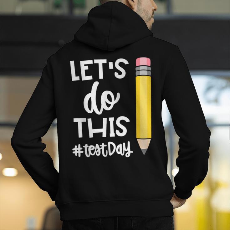 Lets Do This Test Day State Testing Teacher Motivational Men's Hoodie Back Print, funny gift Lets Do This Test Day State Testing Teacher Motivational Men's Hoodie Back Print, funny gift