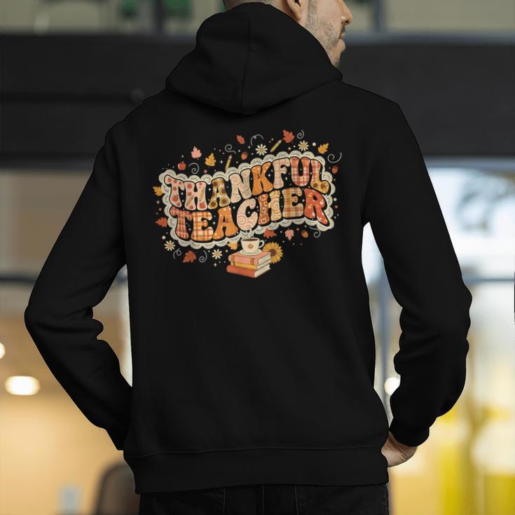 Thankful Teacher Shirts For Women Teach Thanksgiving Teacher Men's Hoodie Back Print, funny gift Thankful Teacher Shirts For Women Teach Thanksgiving Teacher Men's Hoodie Back Print, funny gift
