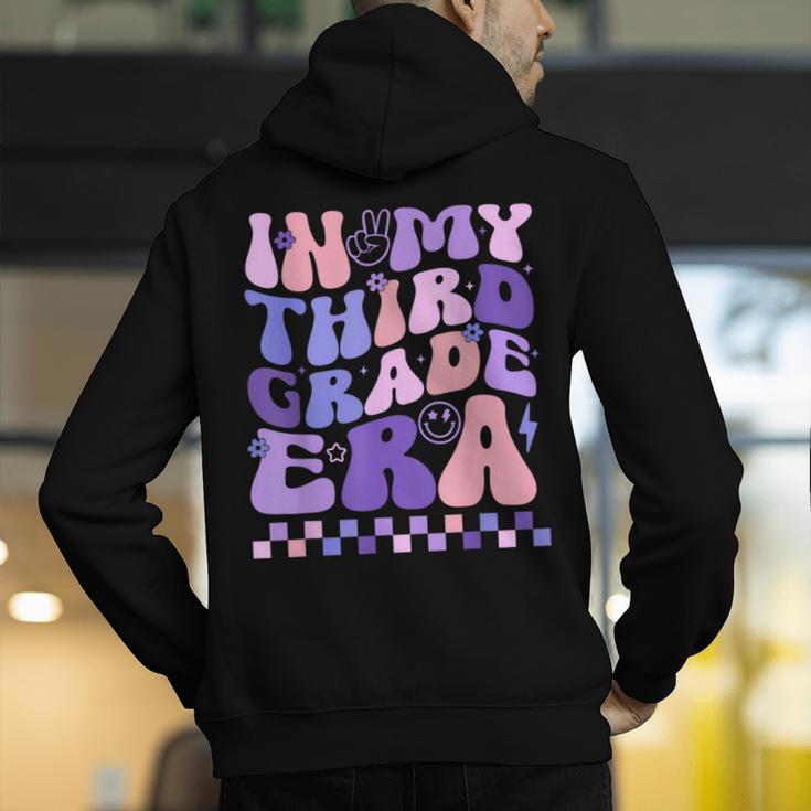 In My Third Grade Era 3rd Grade Teacher Student Boy Girl Men's Hoodie Back Print, funny gift