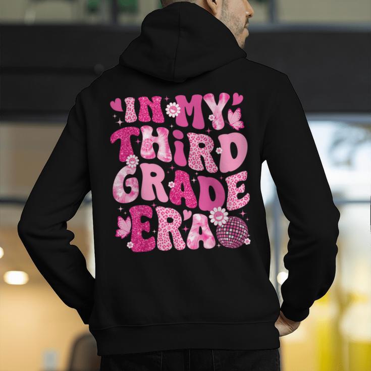 In My Third Grade Era Teachers Women Back To School Girls Men's Hoodie Back Print, funny gift