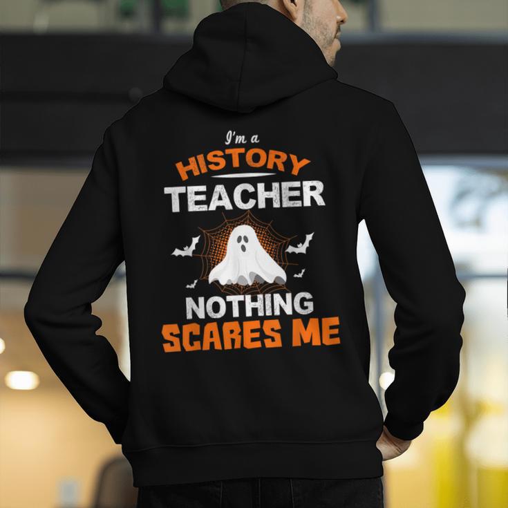 History Teacher School Shirt Halloween Educator Men Women Kids Men's Hoodie Back Print, History Teacher Hoodies, funny gift