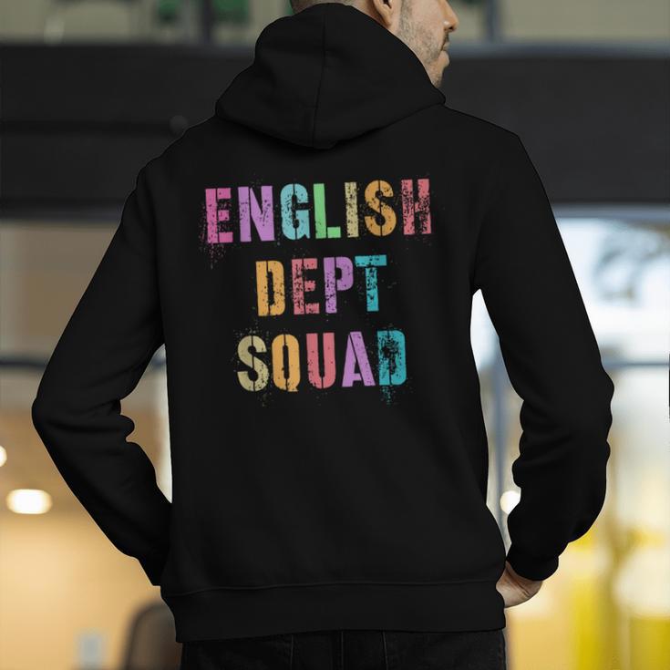 Vintage ENGLISH DEPT SQUAD Back To School Teacher Student Men's Hoodie Back Print, English Teacher Hoodies, funny gift Vintage ENGLISH DEPT SQUAD Back To School Teacher Student Men's Hoodie Back Print, English Teacher Hoodies, funny gift