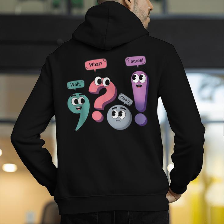 Wait What Stop It I Agree Grammar English Teacher Men's Hoodie Back Print, English Teacher Hoodies, funny gift Wait What Stop It I Agree Grammar English Teacher Men's Hoodie Back Print, English Teacher Hoodies, funny gift