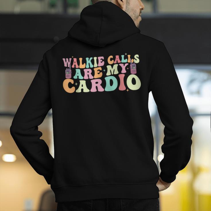 Walkie Calls Are My Cardio SPED Teacher Inclusion ABA Men's Hoodie Back Print, funny gift Walkie Calls Are My Cardio SPED Teacher Inclusion ABA Men's Hoodie Back Print, funny gift