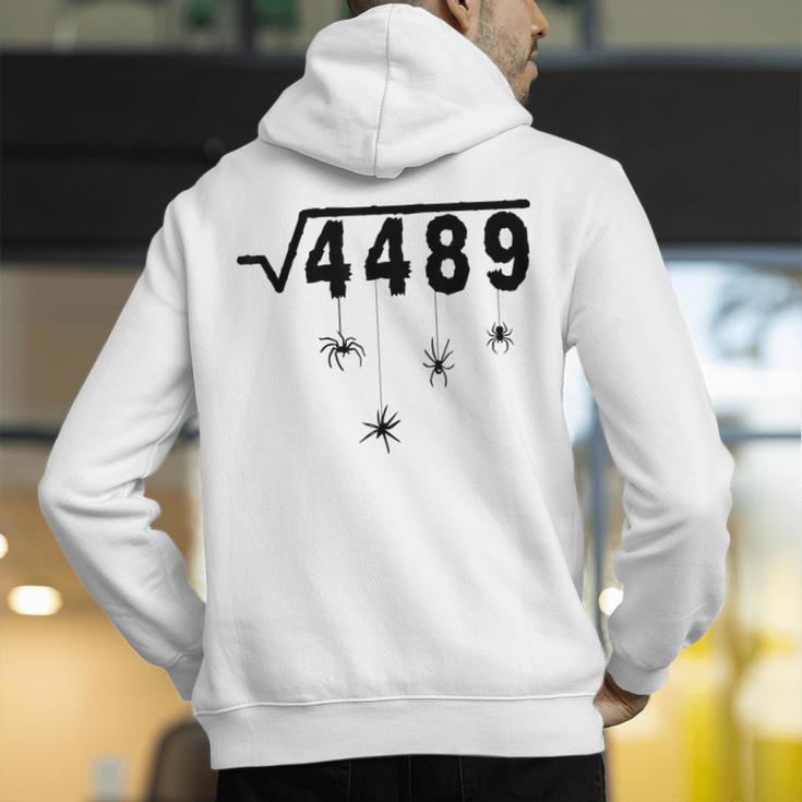 67 Meme Math Teacher 6 7 Halloween Spiders Square Root 4489 Men's Hoodie Back Print, funny gift 67 Meme Math Teacher 6 7 Halloween Spiders Square Root 4489 Men's Hoodie Back Print, funny gift