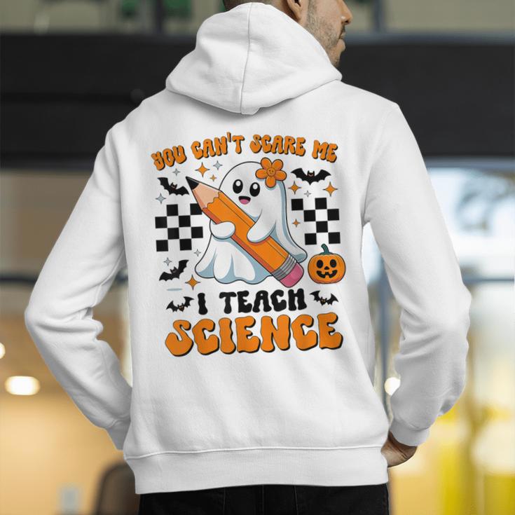 You Can't Scare Me I Teach Science Retro Teacher Halloween Men's Hoodie Back Print, Science Teacher Hoodies, funny gift You Can't Scare Me I Teach Science Retro Teacher Halloween Men's Hoodie Back Print, Science Teacher Hoodies, funny gift