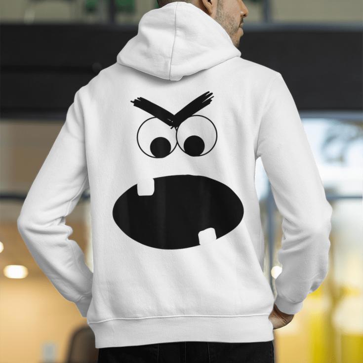 Carrot Teacher Matching Halloween Costume Men's Hoodie Back Print, funny gift Carrot Teacher Matching Halloween Costume Men's Hoodie Back Print, funny gift