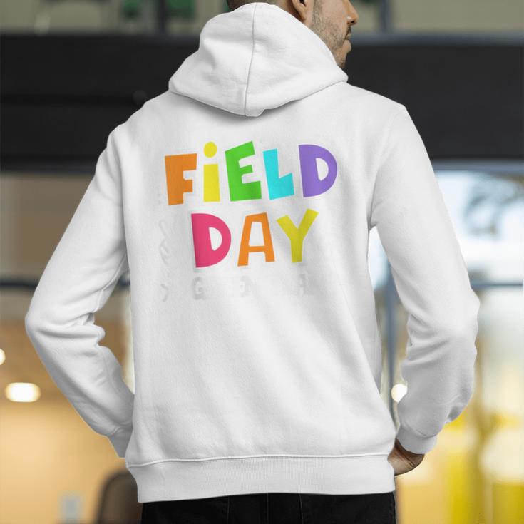 Field Day Green Team For Teacher Kids Field Day Games Men's Hoodie Back Print, funny gift Field Day Green Team For Teacher Kids Field Day Games Men's Hoodie Back Print, funny gift