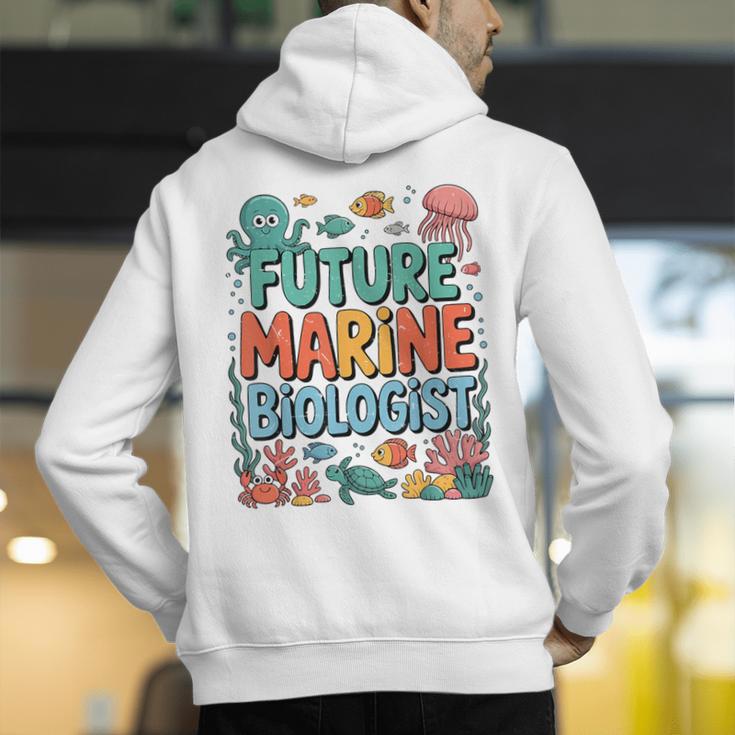Future Marine Biologist Student Biology Teacher Kids Men's Hoodie Back Print, Future Teacher Hoodies, funny gift Future Marine Biologist Student Biology Teacher Kids Men's Hoodie Back Print, Future Teacher Hoodies, funny gift