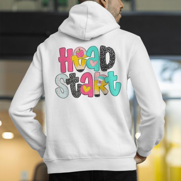 Head Start Team Homeschool Teacher Headstart Back To School Men's Hoodie Back Print, funny gift Head Start Team Homeschool Teacher Headstart Back To School Men's Hoodie Back Print, funny gift