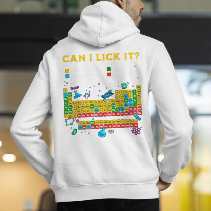 Can I Lick It Periodic Table Science Teacher Student Premium Tri-Blend Men's Hoodie Back Print, Science Teacher Hoodies, funny gift Can I Lick It Periodic Table Science Teacher Student Premium Tri-Blend Men's Hoodie Back Print, Science Teacher Hoodies, funny gift