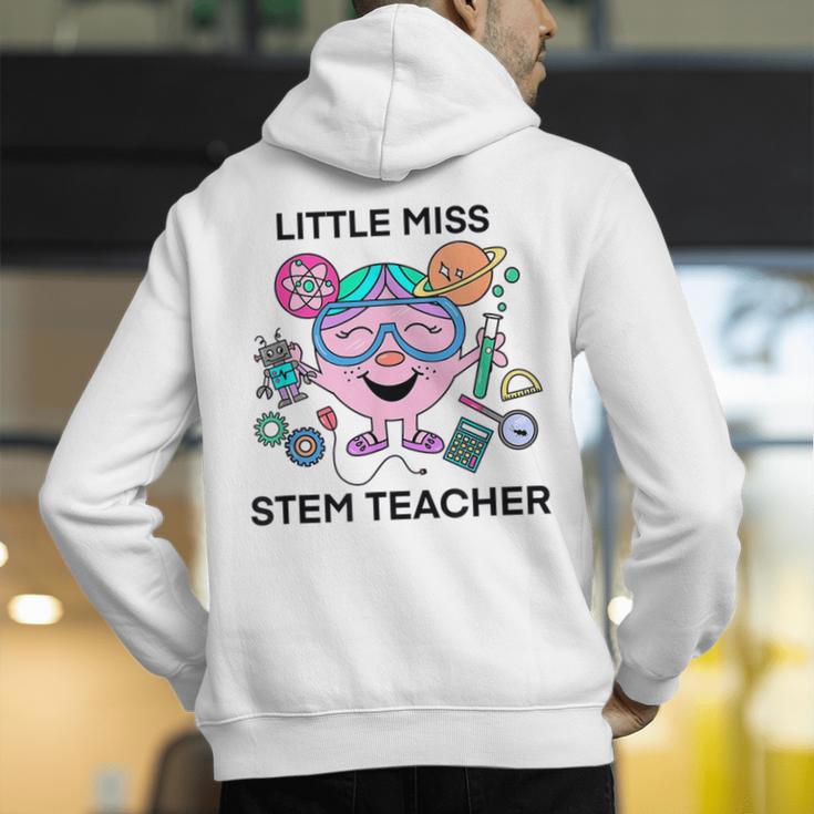 Little Miss Stem Teacher Men's Hoodie Back Print, funny gift Little Miss Stem Teacher Men's Hoodie Back Print, funny gift