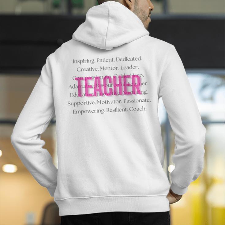 TEACH Inspirational Teacher Comfortable & Stylish T-Shirt Men's Hoodie Back Print, funny gift TEACH Inspirational Teacher Comfortable & Stylish T-Shirt Men's Hoodie Back Print, funny gift