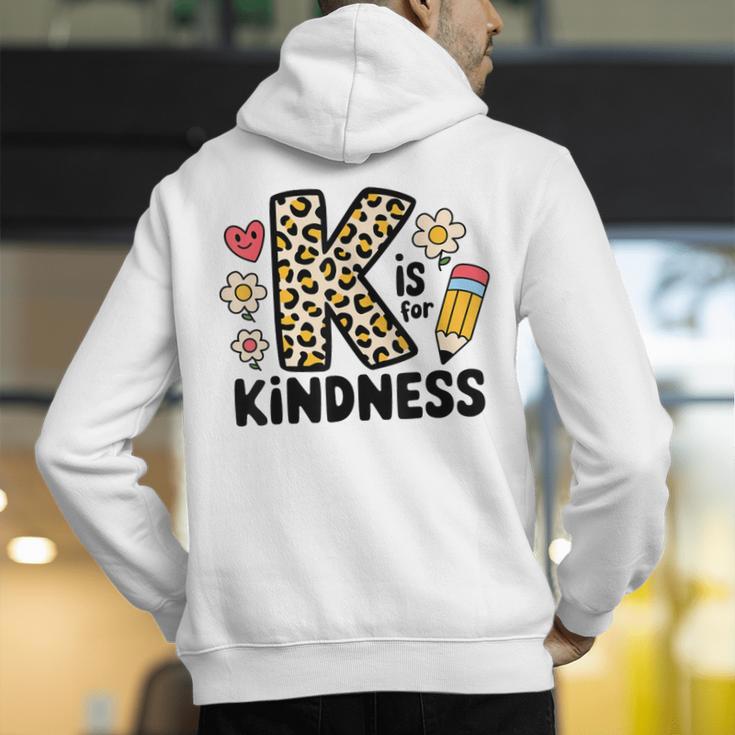 Unity Day Design Kindness Orange Teacher Kids Be Kind Men's Hoodie Back Print, funny gift Unity Day Design Kindness Orange Teacher Kids Be Kind Men's Hoodie Back Print, funny gift