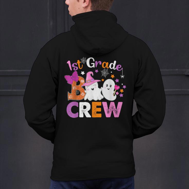1st Grade Boo Crew First Grade Halloween Costume Teacher Kid Men's Hoodie Back Print, First Grade Teacher Hoodies, gift for family, gift for coworker 1st Grade Boo Crew First Grade Halloween Costume Teacher Kid Men's Hoodie Back Print, First Grade Teacher Hoodies, gift for family, gift for coworker