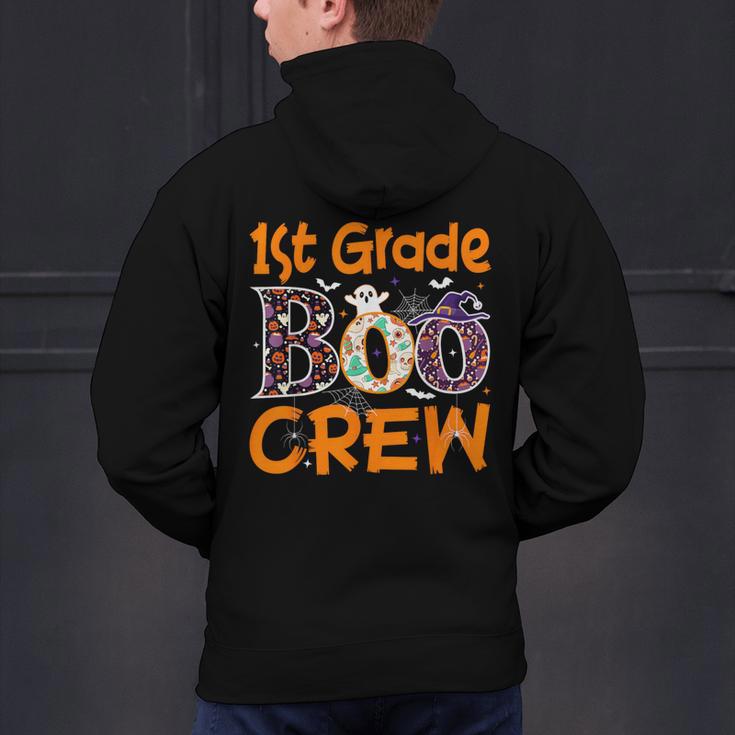 1st Grade Boo Crew First Grade Halloween Teacher Men's Hoodie Back Print, First Grade Teacher Hoodies, gift for family, gift for coworker 1st Grade Boo Crew First Grade Halloween Teacher Men's Hoodie Back Print, First Grade Teacher Hoodies, gift for family, gift for coworker