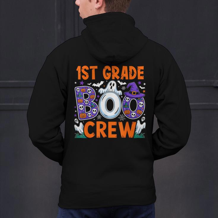 1st Grade Boo Crew First Grade Teacher Kids Happy Halloween Men's Hoodie Back Print, First Grade Teacher Hoodies, gift for family, gift for coworker 1st Grade Boo Crew First Grade Teacher Kids Happy Halloween Men's Hoodie Back Print, First Grade Teacher Hoodies, gift for family, gift for coworker