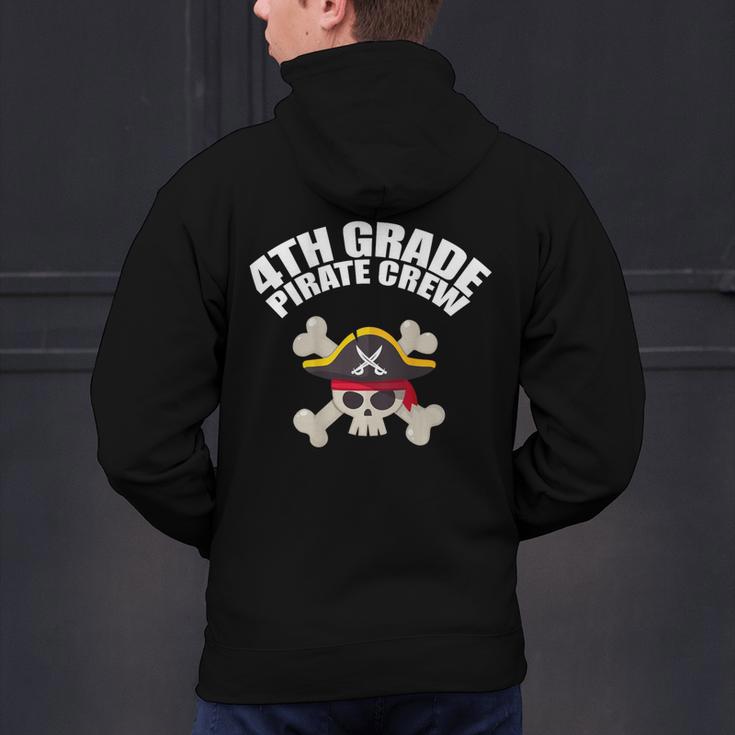 4th Grade Pirate Crew Halloween Costume Cool Teacher Student Men's Hoodie Back Print, 4th Grade Teacher Hoodies, gift for family, gift for coworker 4th Grade Pirate Crew Halloween Costume Cool Teacher Student Men's Hoodie Back Print, 4th Grade Teacher Hoodies, gift for family, gift for coworker
