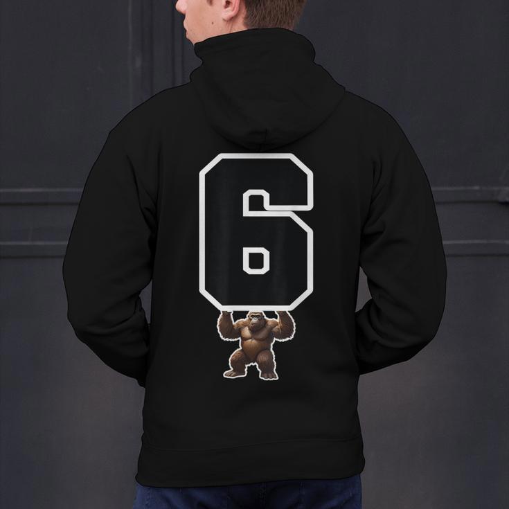 6 7 Matching Teachers Halloween Costume Gorilla Men's Hoodie Back Print, gift for family, gift for coworker 6 7 Matching Teachers Halloween Costume Gorilla Men's Hoodie Back Print, gift for family, gift for coworker