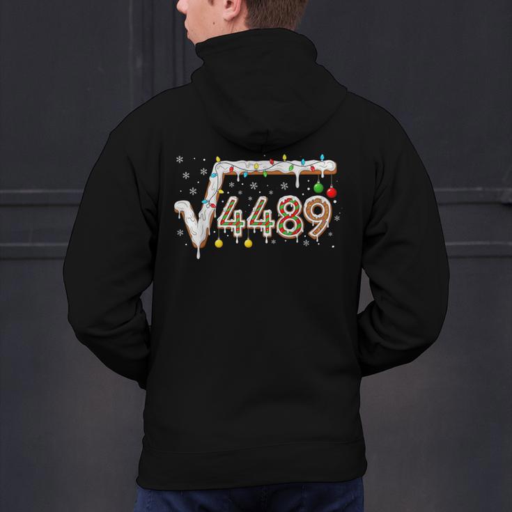 67 Meme Square Root 4489 Slang Math Teacher Christmas Men's Hoodie Back Print, gift for family, gift for coworker