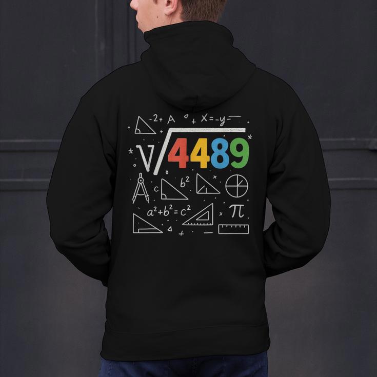 67 Meme Square Root 4489 Slang Six Seven Math Teacher Men's Hoodie Back Print, gift for family, gift for coworker 67 Meme Square Root 4489 Slang Six Seven Math Teacher Men's Hoodie Back Print, gift for family, gift for coworker