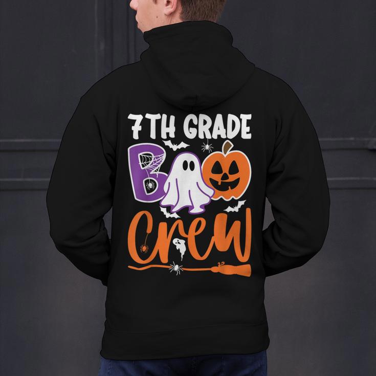 7th Grade Boo Crew Teacher Student Halloween Costume Men's Hoodie Back Print, gift for family, gift for coworker 7th Grade Boo Crew Teacher Student Halloween Costume Men's Hoodie Back Print, gift for family, gift for coworker