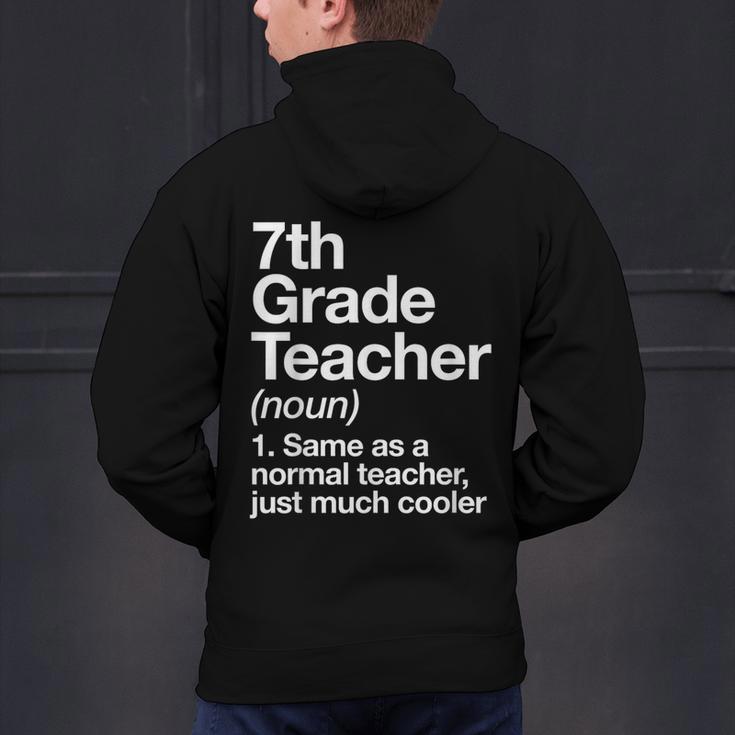 7th Grade Teacher Definition Back To School First Day Men's Hoodie Back Print, First Grade Teacher Hoodies, gift for family, gift for coworker 7th Grade Teacher Definition Back To School First Day Men's Hoodie Back Print, First Grade Teacher Hoodies, gift for family, gift for coworker