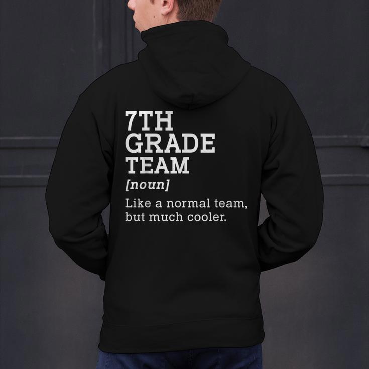 7th Grade Team Back To School Teacher Seventh Grade Team Men's Hoodie Back Print, gift for family, gift for coworker 7th Grade Team Back To School Teacher Seventh Grade Team Men's Hoodie Back Print, gift for family, gift for coworker