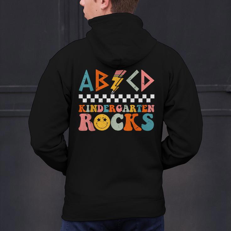 ABCD Kindergarten Rocks Back To School Teacher Kindergarten Men's Hoodie Back Print, gift for family, gift for coworker ABCD Kindergarten Rocks Back To School Teacher Kindergarten Men's Hoodie Back Print, gift for family, gift for coworker