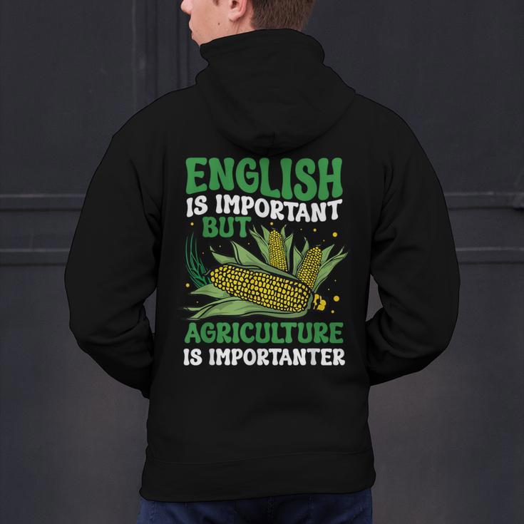 AG Teacher English Is Important But Agriculture Teacher Men's Hoodie Back Print, English Teacher Hoodies, gift for family, gift for coworker AG Teacher English Is Important But Agriculture Teacher Men's Hoodie Back Print, English Teacher Hoodies, gift for family, gift for coworker