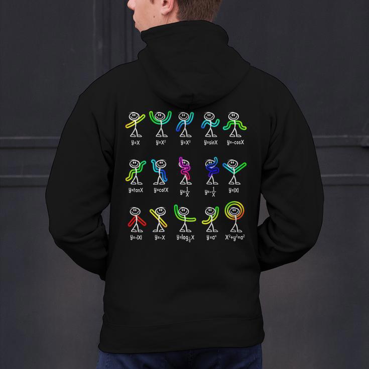 Algebra Dance Function Math Teacher Geek Idea Men's Hoodie Back Print, gift for family, gift for coworker