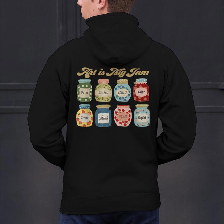 Art Is My Jam Art Teacher Specials Team Steam Teacher Men's Hoodie Back Print, gift for family, gift for coworker Art Is My Jam Art Teacher Specials Team Steam Teacher Men's Hoodie Back Print, gift for family, gift for coworker