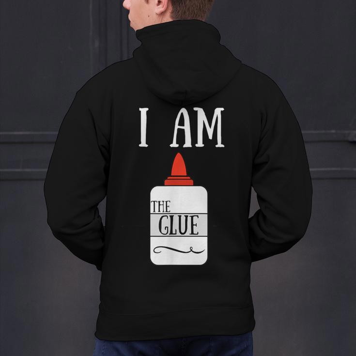 Art Teacher T-Shirt I Am The Glue Men's Hoodie Back Print, gift for family, gift for coworker Art Teacher T-Shirt I Am The Glue Men's Hoodie Back Print, gift for family, gift for coworker