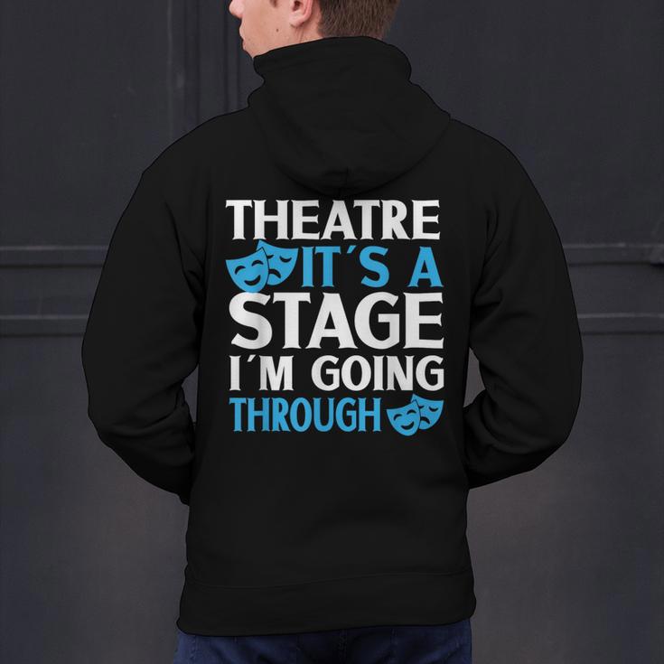Theater Teacher Drama Teacher Theater Nerd Actor Men Women Kids Men's Hoodie Back Print, gift for family, gift for coworker