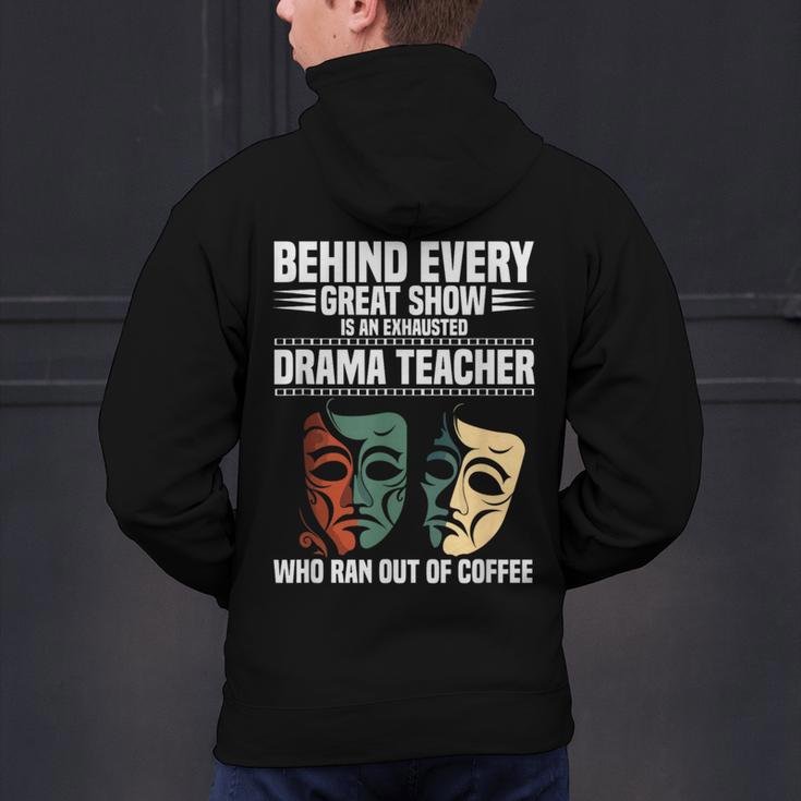 Theatre Teacher Drama Lover Theatre Mask Drama Teacher Men's Hoodie Back Print, gift for family, gift for coworker Theatre Teacher Drama Lover Theatre Mask Drama Teacher Men's Hoodie Back Print, gift for family, gift for coworker