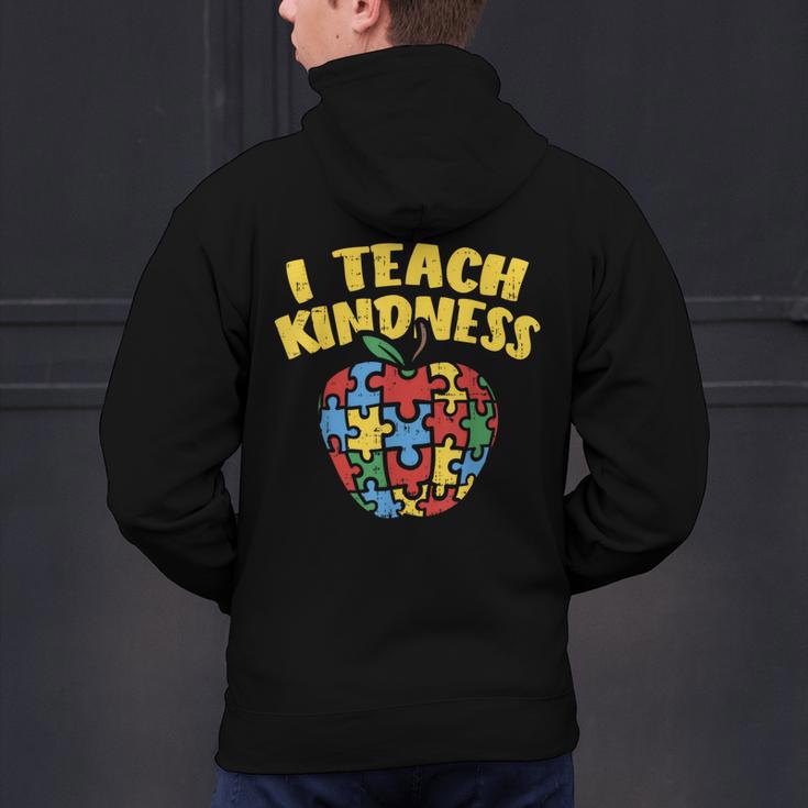 Autism Teacher Shirt I Teach Kindness Apple Puzzle Awareness Men's Hoodie Back Print, gift for family, gift for coworker Autism Teacher Shirt I Teach Kindness Apple Puzzle Awareness Men's Hoodie Back Print, gift for family, gift for coworker