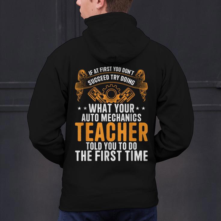 Auto Mechanic Teacher Car Repair Auto Mechanic Men's Hoodie Back Print, gift for family, gift for coworker Auto Mechanic Teacher Car Repair Auto Mechanic Men's Hoodie Back Print, gift for family, gift for coworker