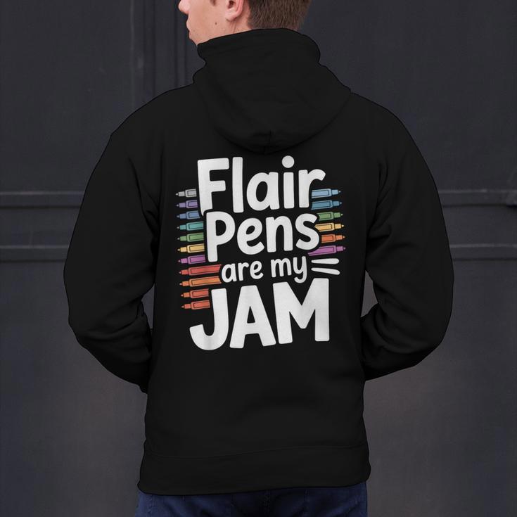 Back To School Teacher Flair Pens Are My Jam Men's Hoodie Back Print, gift for family, gift for coworker Back To School Teacher Flair Pens Are My Jam Men's Hoodie Back Print, gift for family, gift for coworker