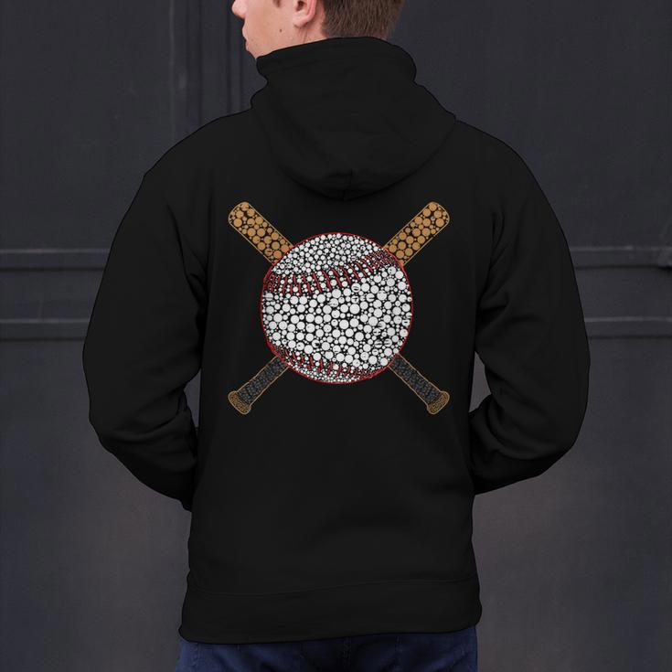 Baseball Happy Dot Day Shirts For Kids Men Women Teacher Men's Hoodie Back Print, gift for family, gift for coworker