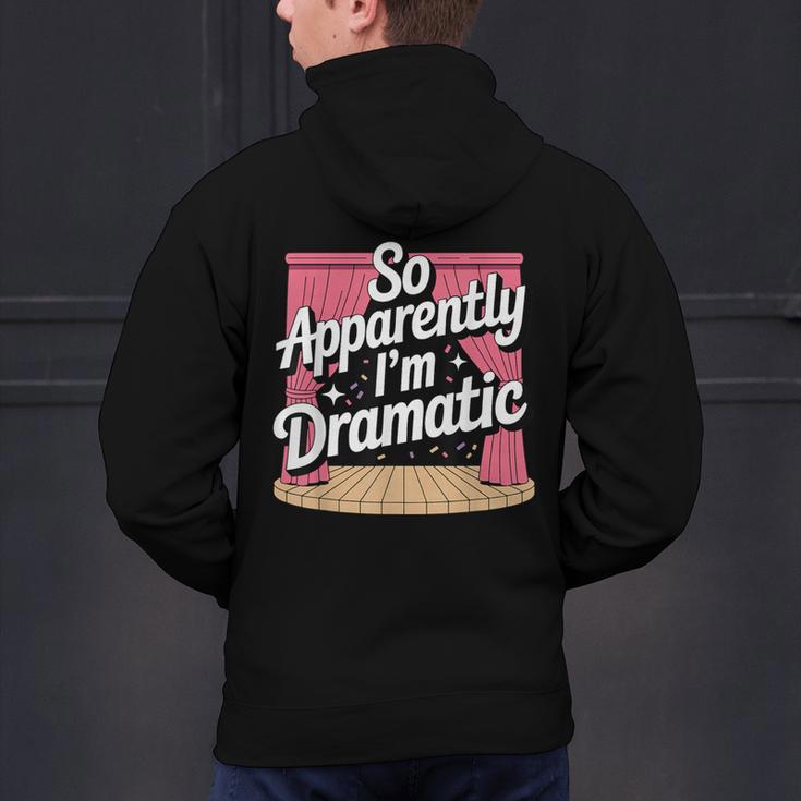 Best Theatre Art For Men Women Musical Drama Teacher Theater Men's Hoodie Back Print, gift for family, gift for coworker