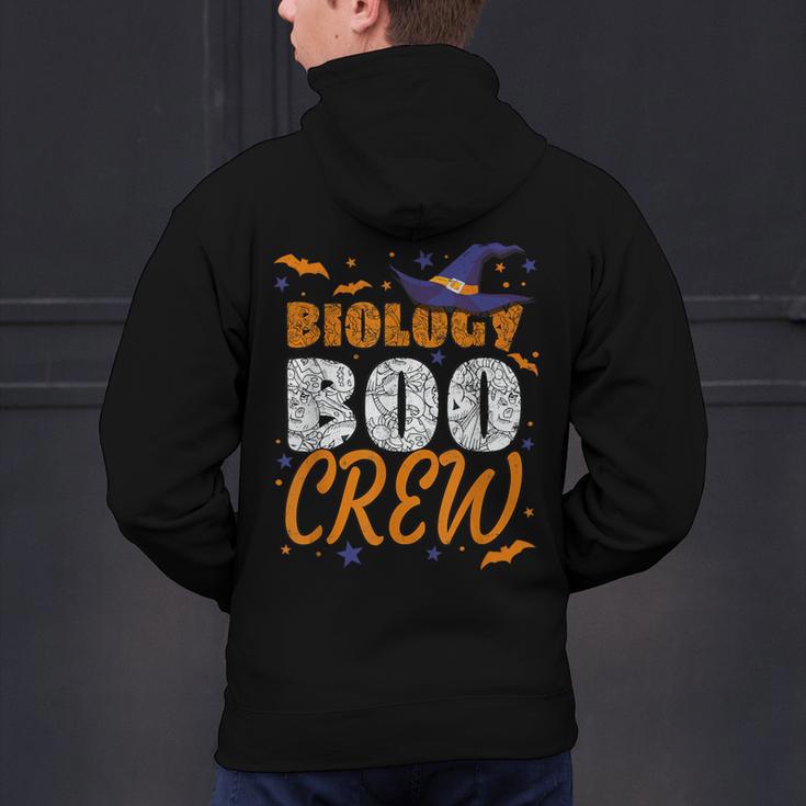 Biology Boo Crew Halloween Biology Teacher Matching For Men Women Kids Men's Hoodie Back Print, gift for family, gift for coworker Biology Boo Crew Halloween Biology Teacher Matching For Men Women Kids Men's Hoodie Back Print, gift for family, gift for coworker