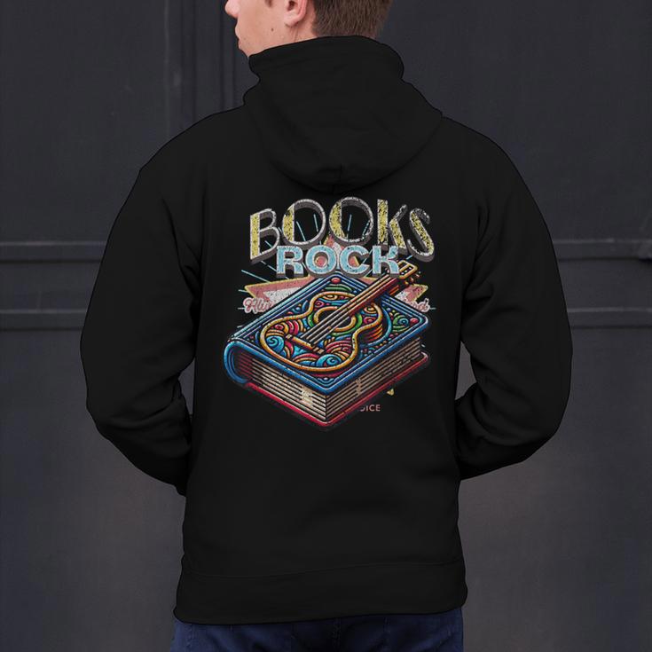 Books Rock Rock'n Roll Science Of Reading Teachers Guitar Men's Hoodie Back Print, Science Teacher Hoodies, gift for family, gift for coworker Books Rock Rock'n Roll Science Of Reading Teachers Guitar Men's Hoodie Back Print, Science Teacher Hoodies, gift for family, gift for coworker