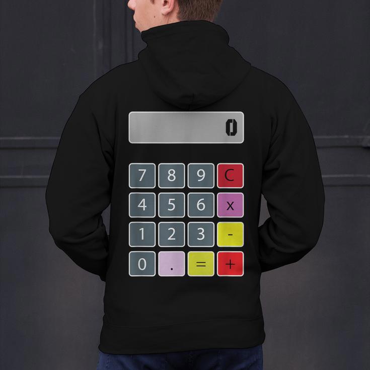 Calculator Math Teacher Halloween Costumes Women Men Adults Men's Hoodie Back Print, gift for family, gift for coworker Calculator Math Teacher Halloween Costumes Women Men Adults Men's Hoodie Back Print, gift for family, gift for coworker
