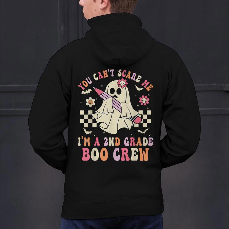 You Can't Scare Me Im A 2nd-Grade Boo Crew Teacher Halloween Men's Hoodie Back Print, gift for family, gift for coworker You Can't Scare Me Im A 2nd-Grade Boo Crew Teacher Halloween Men's Hoodie Back Print, gift for family, gift for coworker