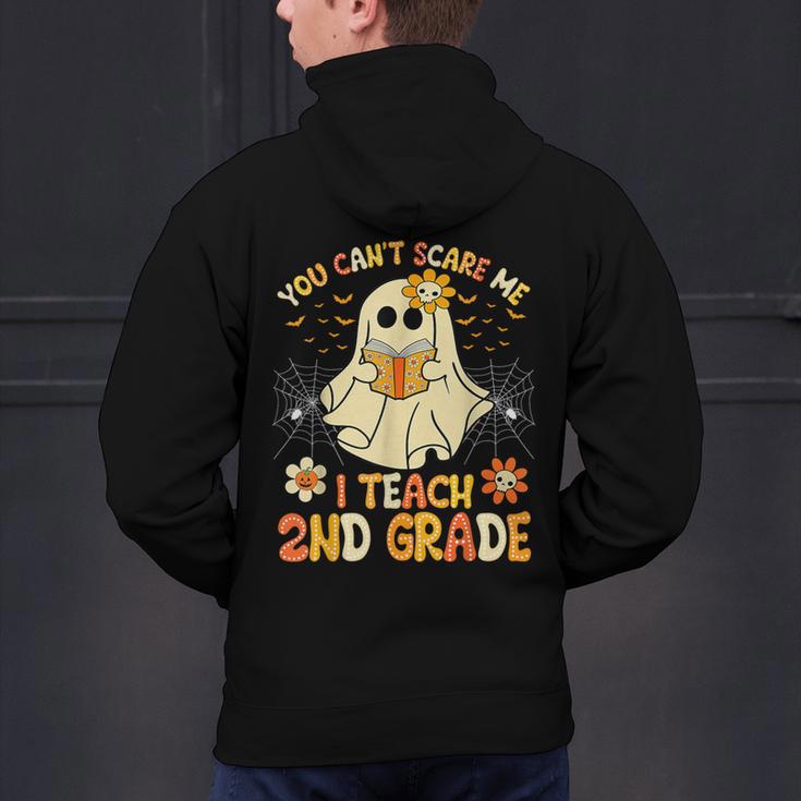 You Can't Scare Me I Teach 2nd Grade Halloween Teacher Ghost Men's Hoodie Back Print, 2nd Grade Teacher Hoodies, gift for family, gift for coworker You Can't Scare Me I Teach 2nd Grade Halloween Teacher Ghost Men's Hoodie Back Print, 2nd Grade Teacher Hoodies, gift for family, gift for coworker