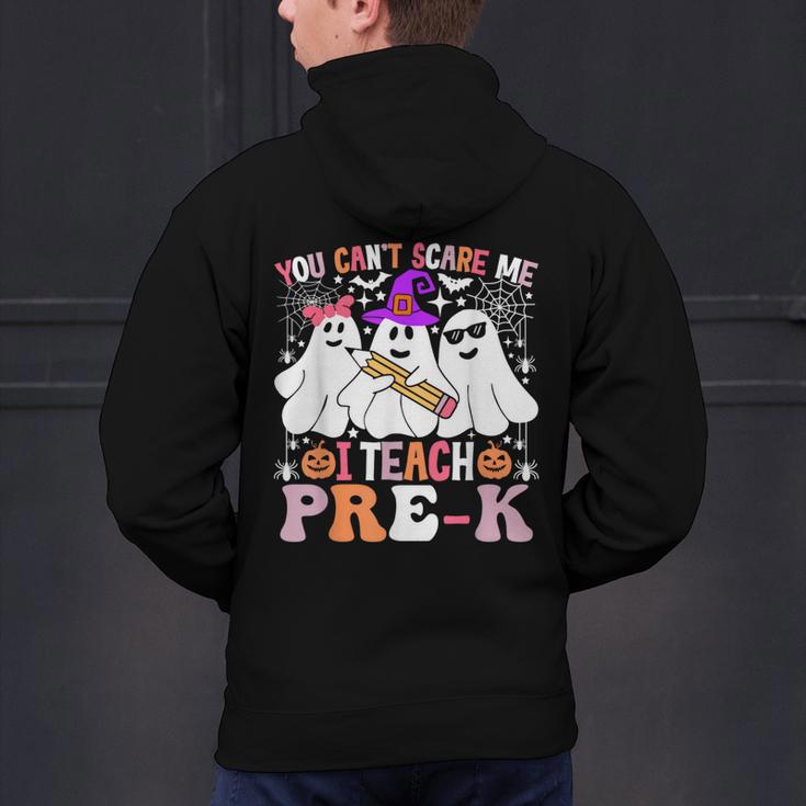 You Can't Scare Me I Teach Pre-k Halloween Teacher Men's Hoodie Back Print, gift for family, gift for coworker You Can't Scare Me I Teach Pre-k Halloween Teacher Men's Hoodie Back Print, gift for family, gift for coworker