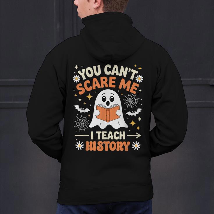 You Can't Scare Me I Teach History Retro Teacher Halloween Men's Hoodie Back Print, History Teacher Hoodies, gift for family, gift for coworker You Can't Scare Me I Teach History Retro Teacher Halloween Men's Hoodie Back Print, History Teacher Hoodies, gift for family, gift for coworker