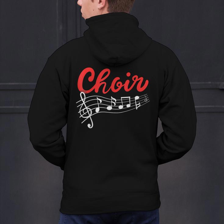 Choir Chorister Choir Teacher Choir Director Men's Hoodie Back Print, gift for family, gift for coworker